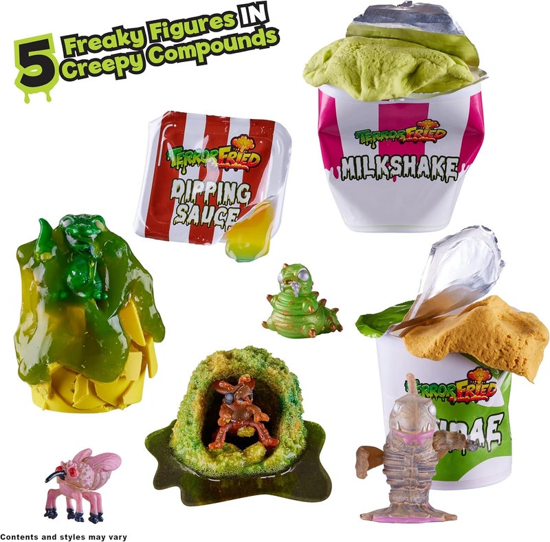 Terror Fried 08094 Slimy Box, When Fast Food Goes Bad, Gross collectables with Slime, Boys Aged 4-10, Multiple Compound Play, Multicolour - Image 3